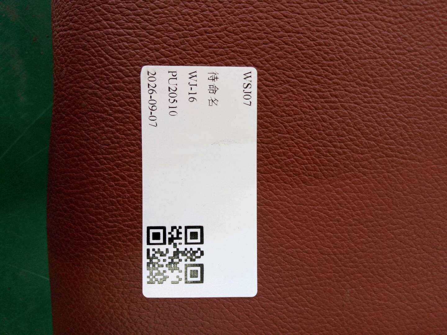 52107255659 驾驶员座椅靠背面罩