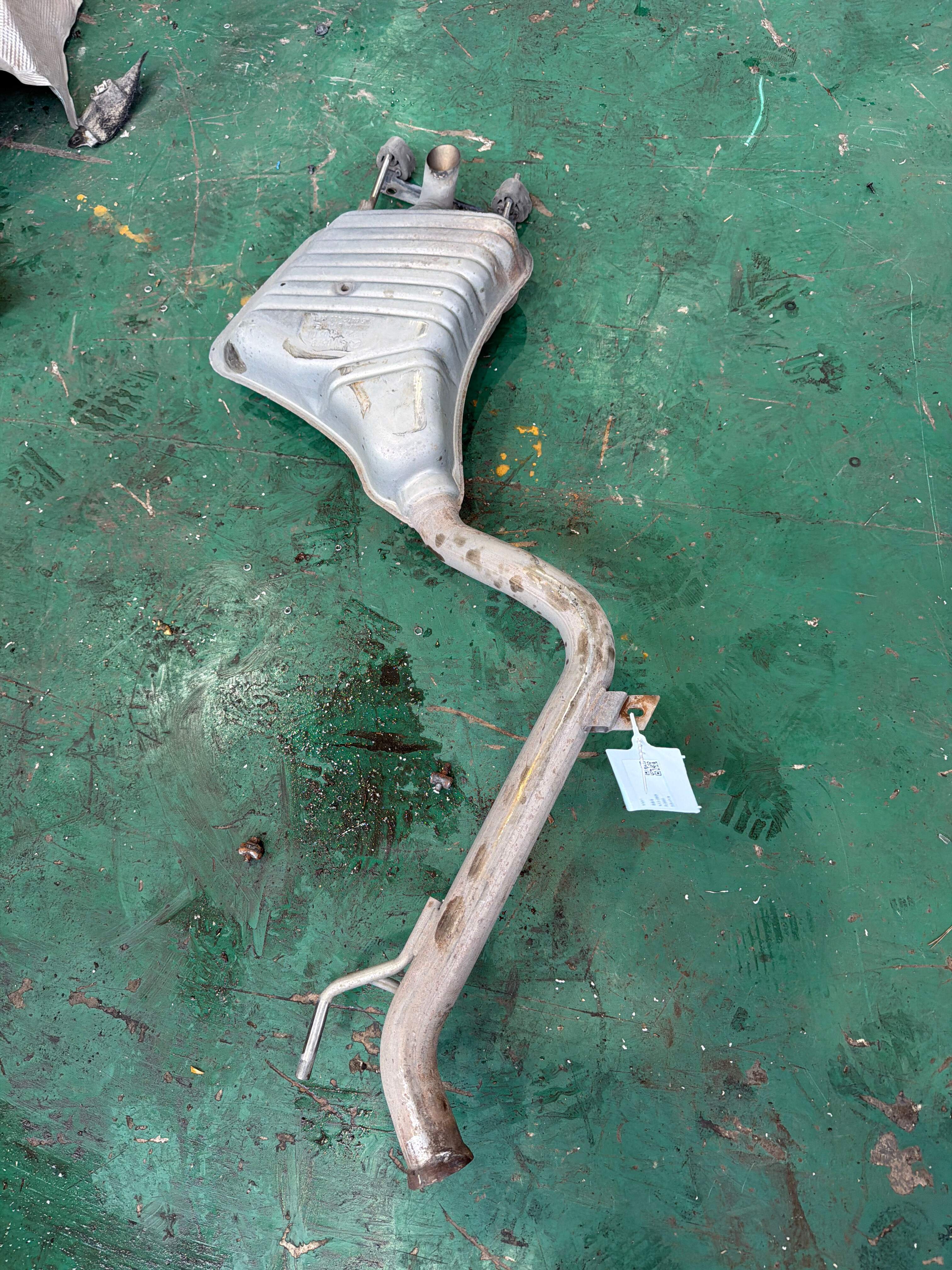 A2214908521 Exhaust Pipe, Rear Left