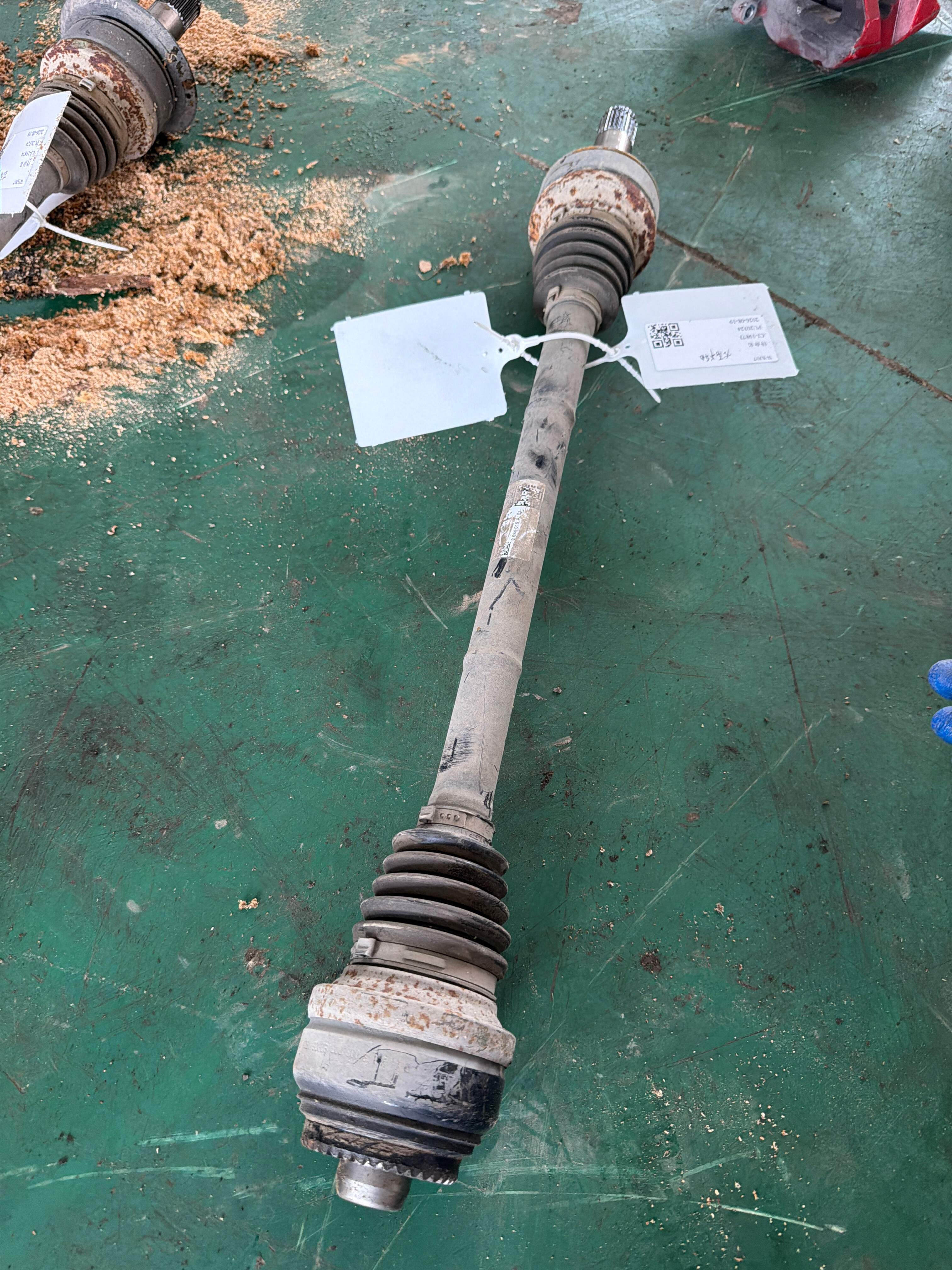 33208694015 Rear Axle Shaft, Left