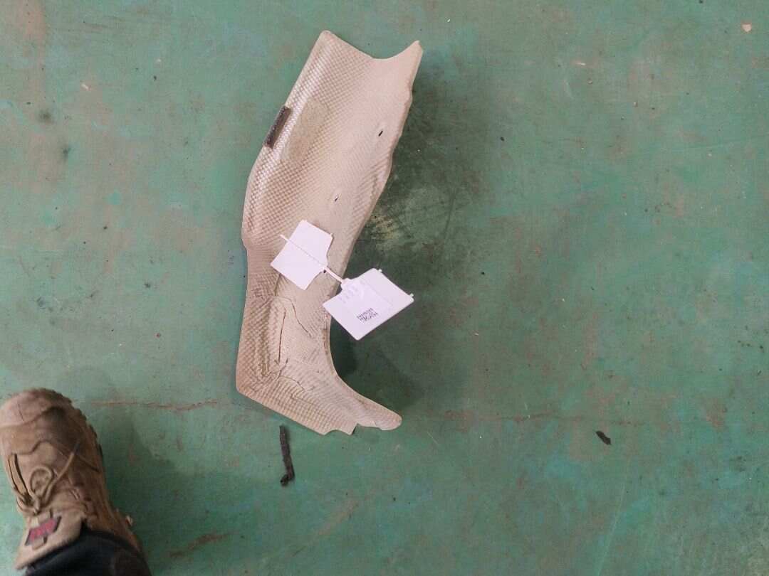 T2H3001 Exhaust Pipe Heat Shield, Rear Left