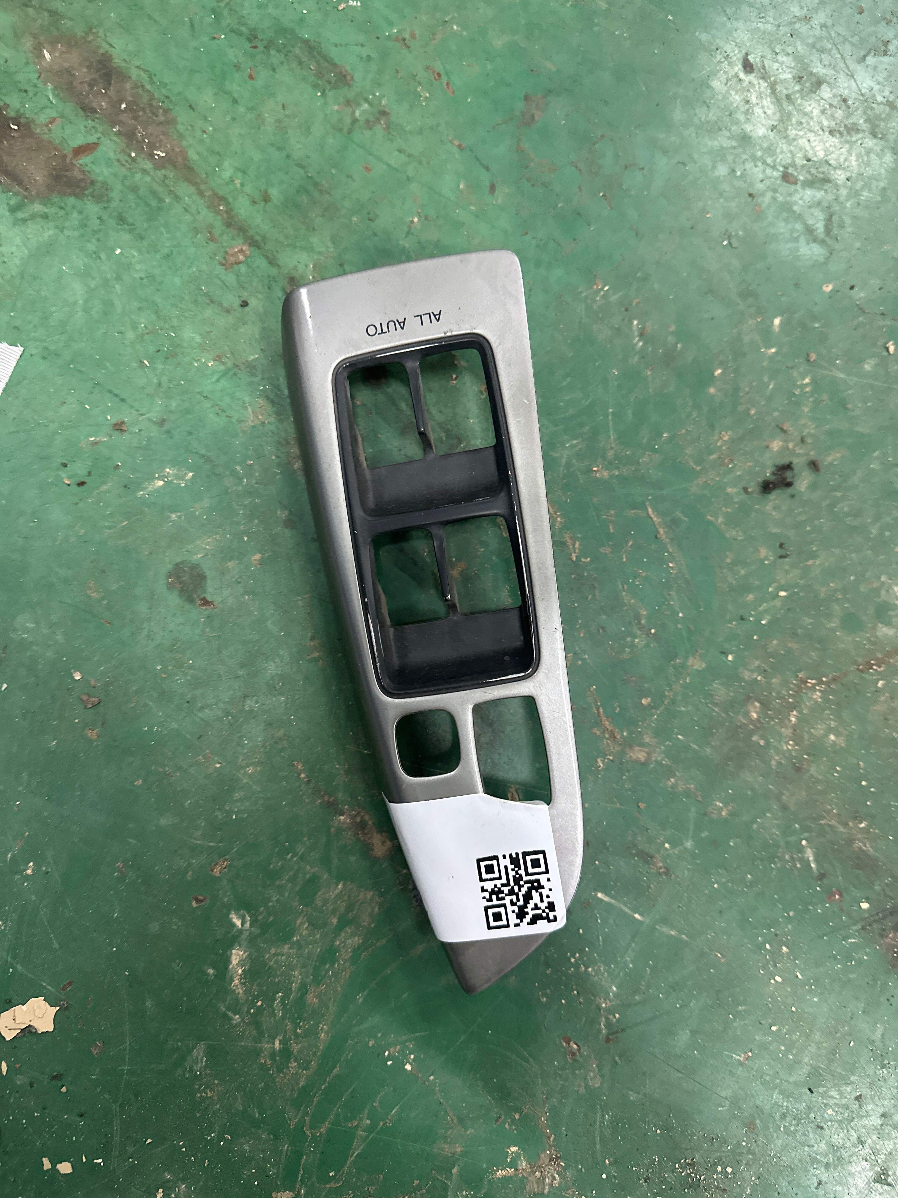7423260440 Front Door Window Switch Trim Panel, Left