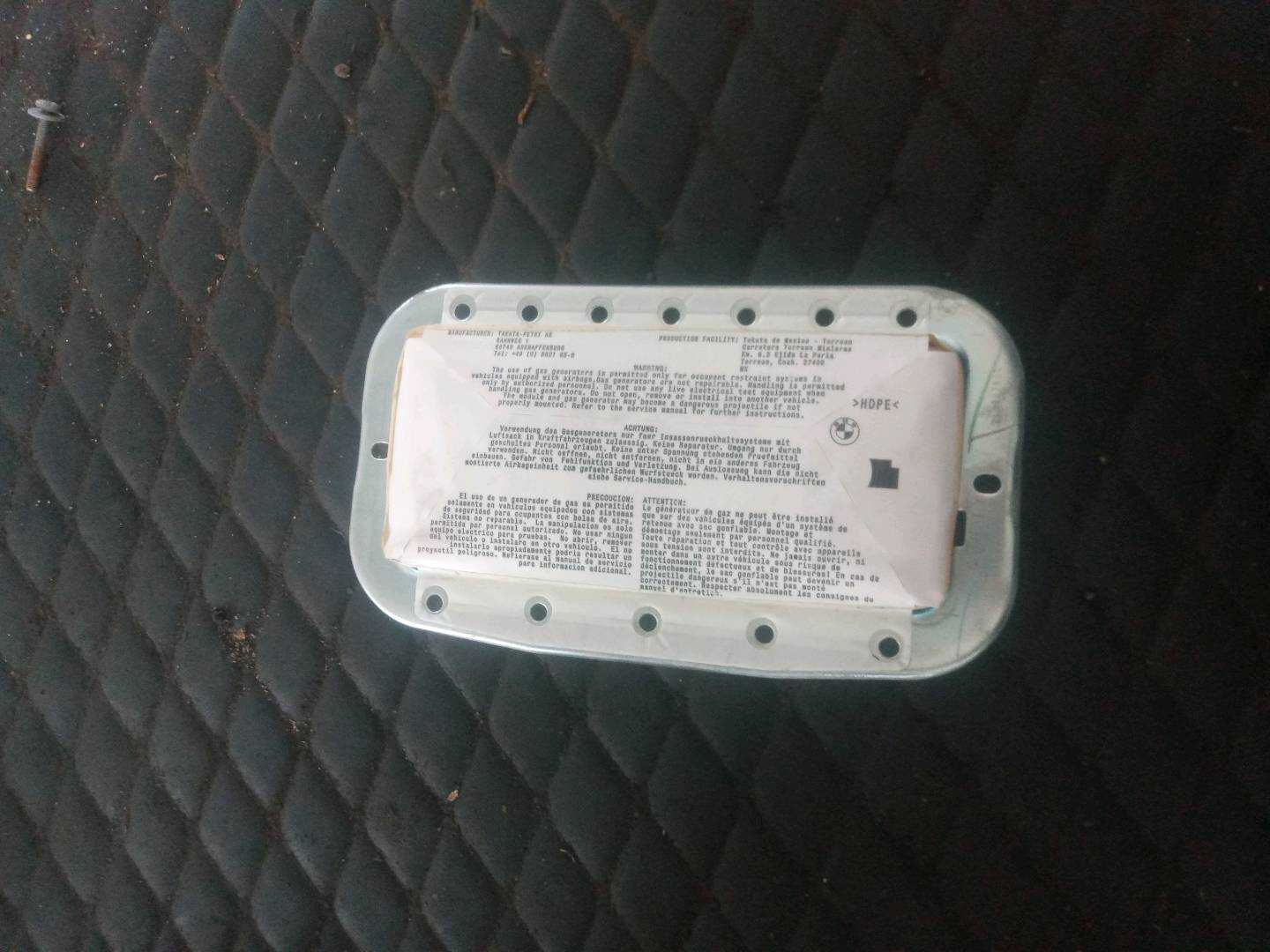 72129184119 副驾驶员安全气囊