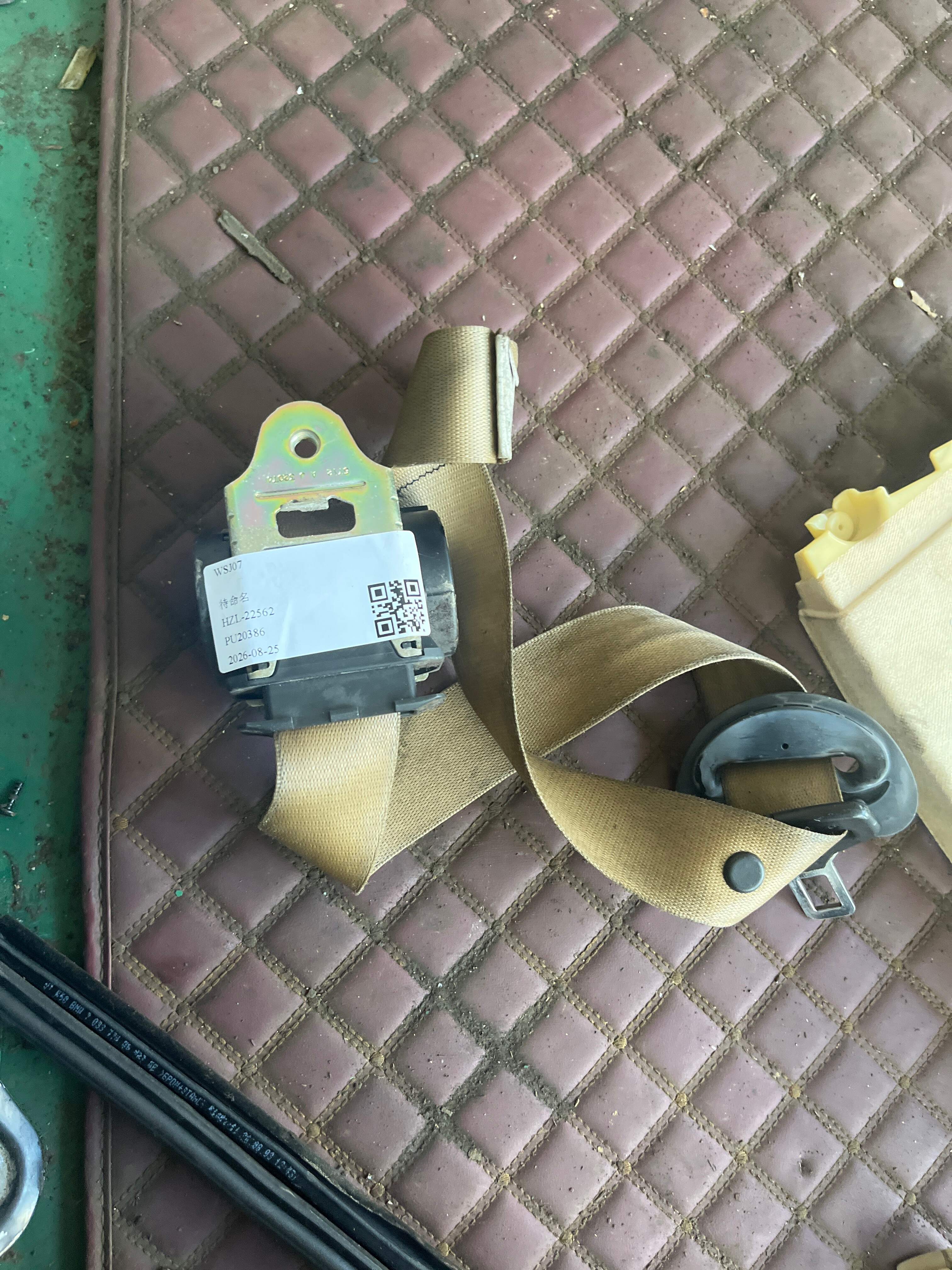 72117127417 驾驶员座椅安全带