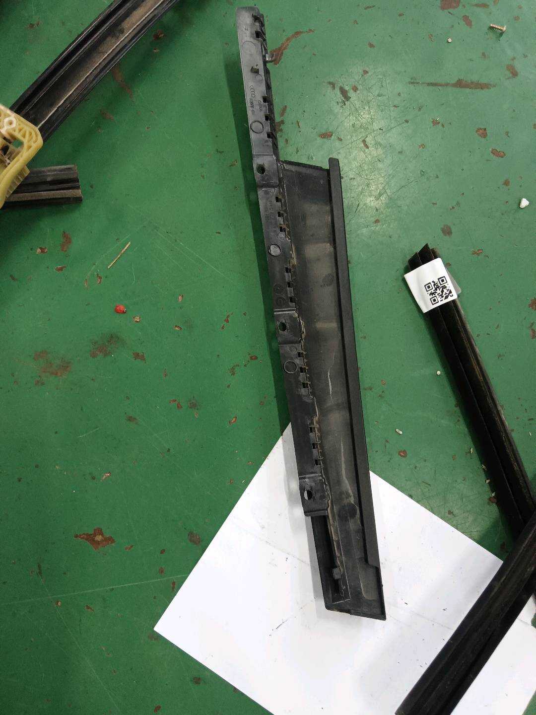 8WD837901A Front Door Window Frame Outer Trim, Rear Left