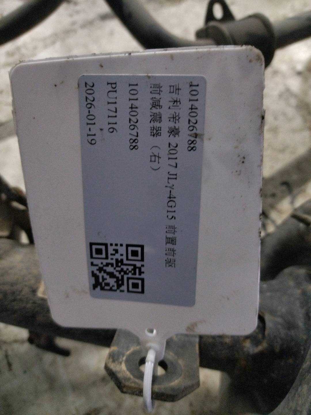 1014026788 前减震器总成(右)