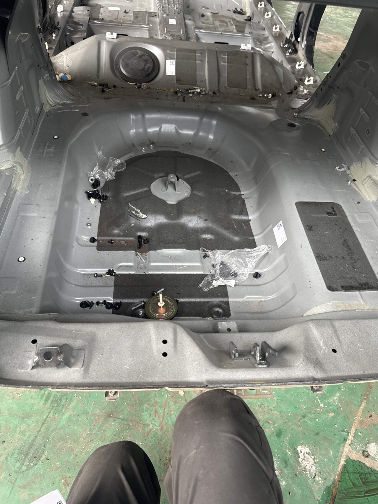 B013032 Rear Floor Rear Section