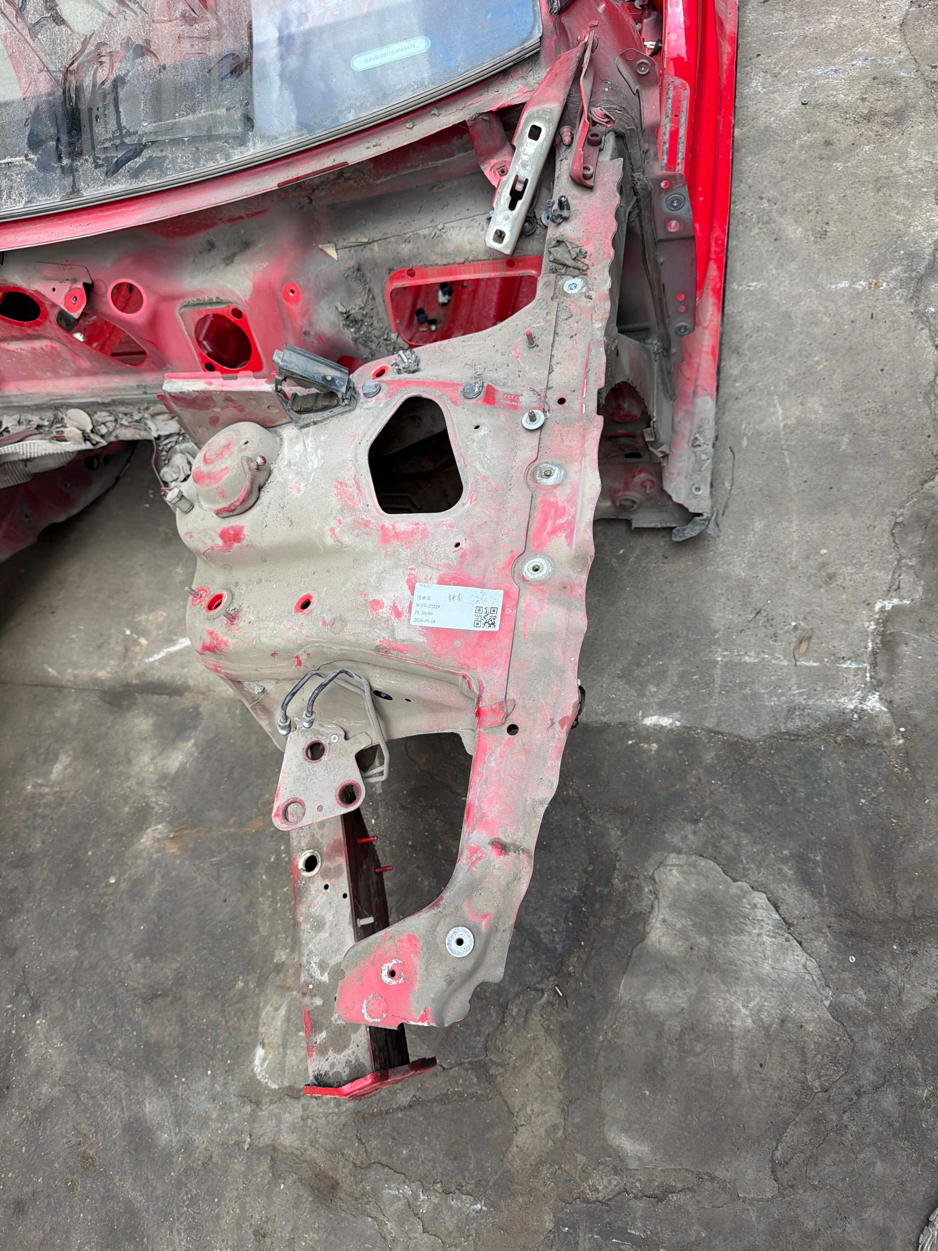 8K0803441 Front Wheel Arch Panel, Left