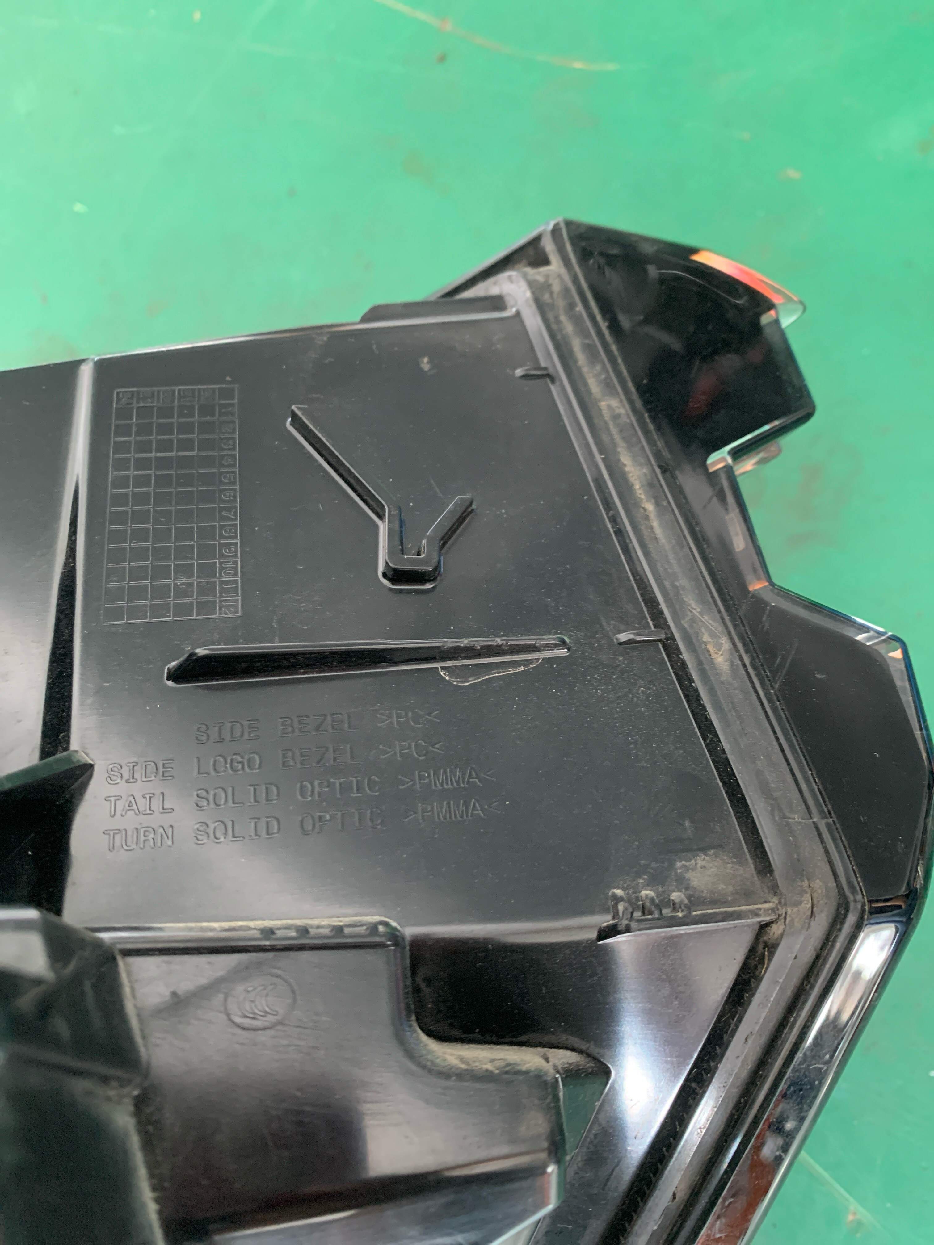 8891714601 Outer Tail Light Assembly, Right