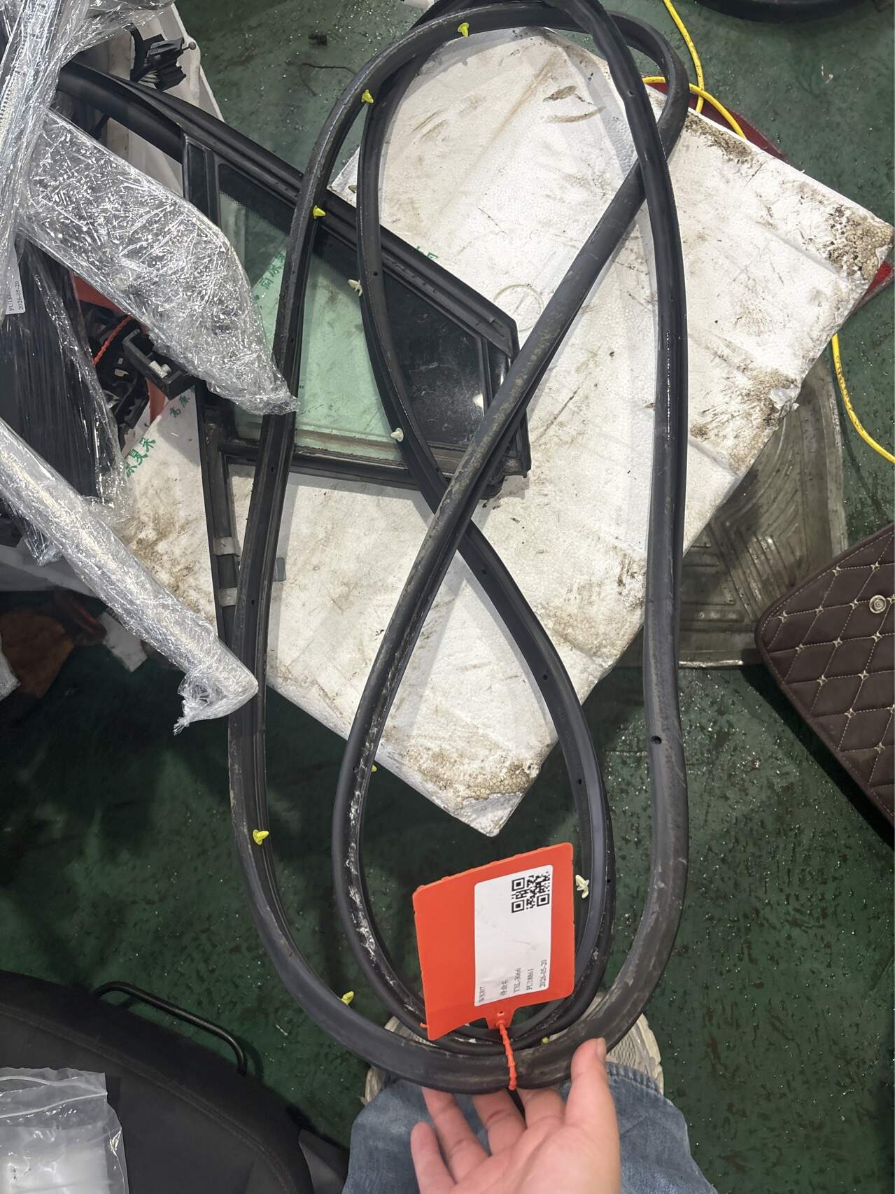 84228140 Front Door Seal Strip, Left