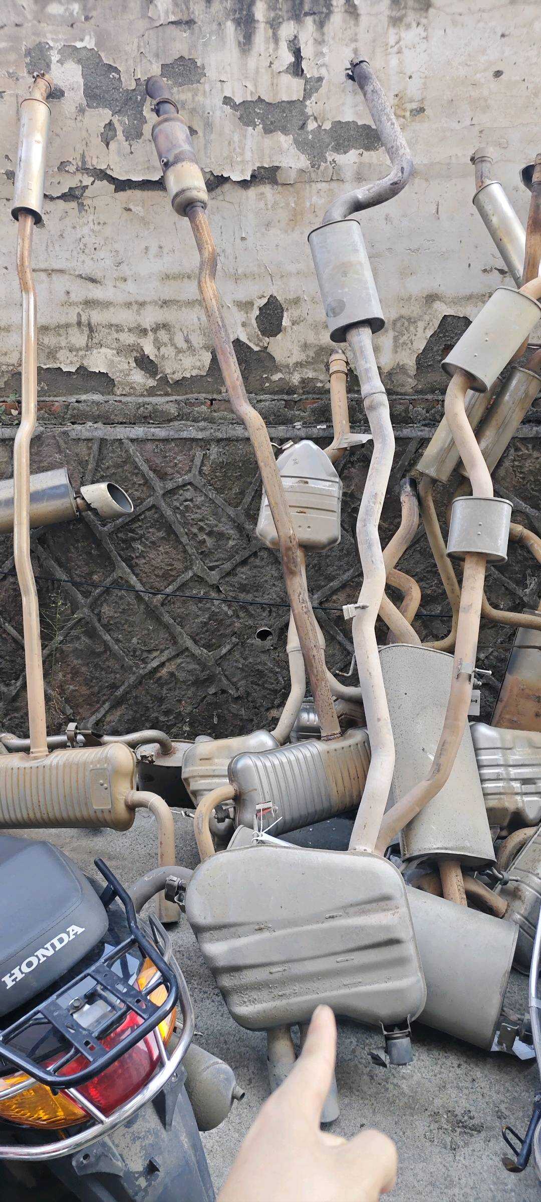 18308624569 Exhaust Pipe, Rear
