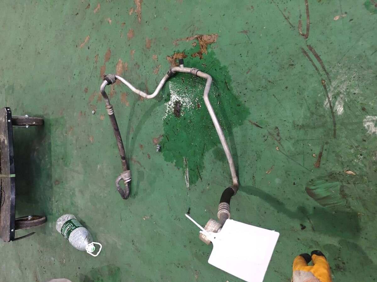 1K0820743BQ A/C Low Pressure Line (From Evaporator To AC Compressor)