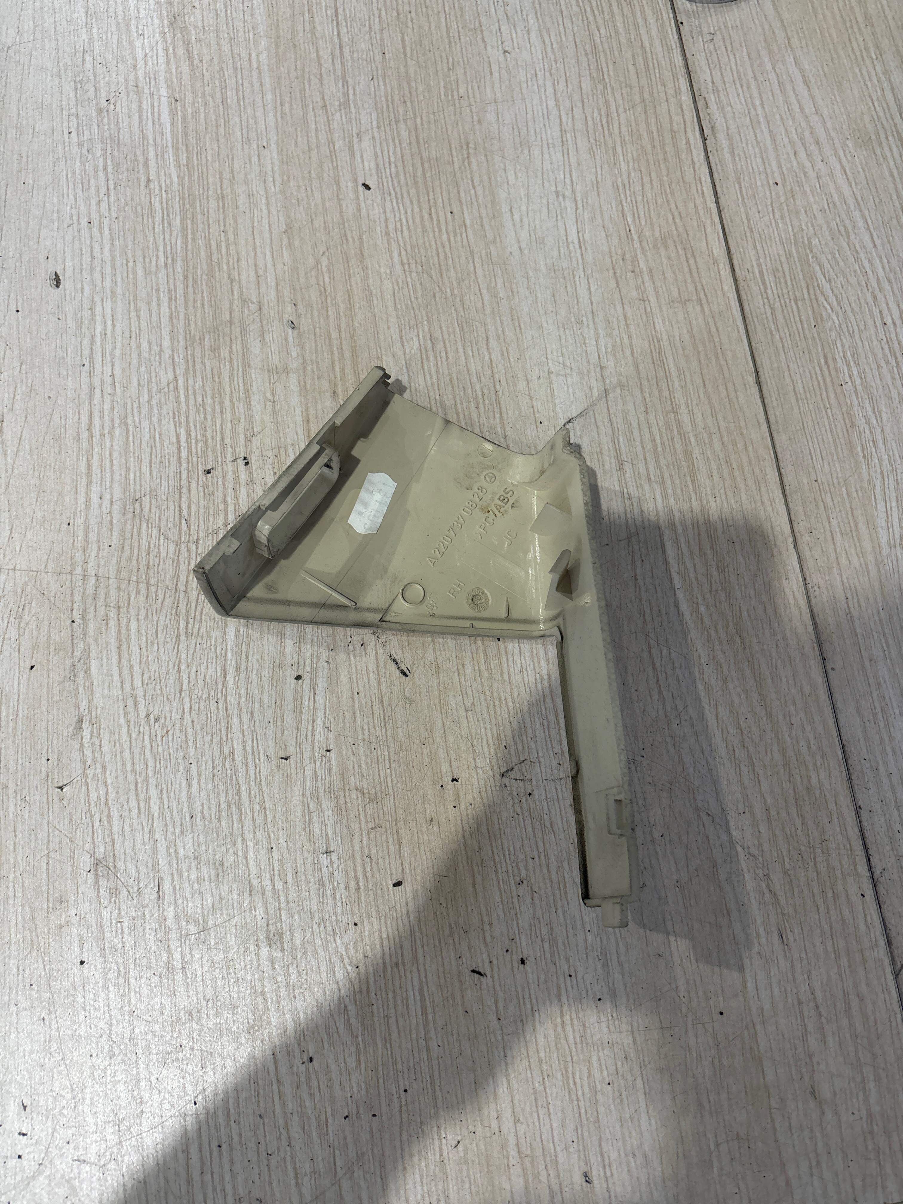 A2207370828 Rear Door Inner Handle Frame, Right
