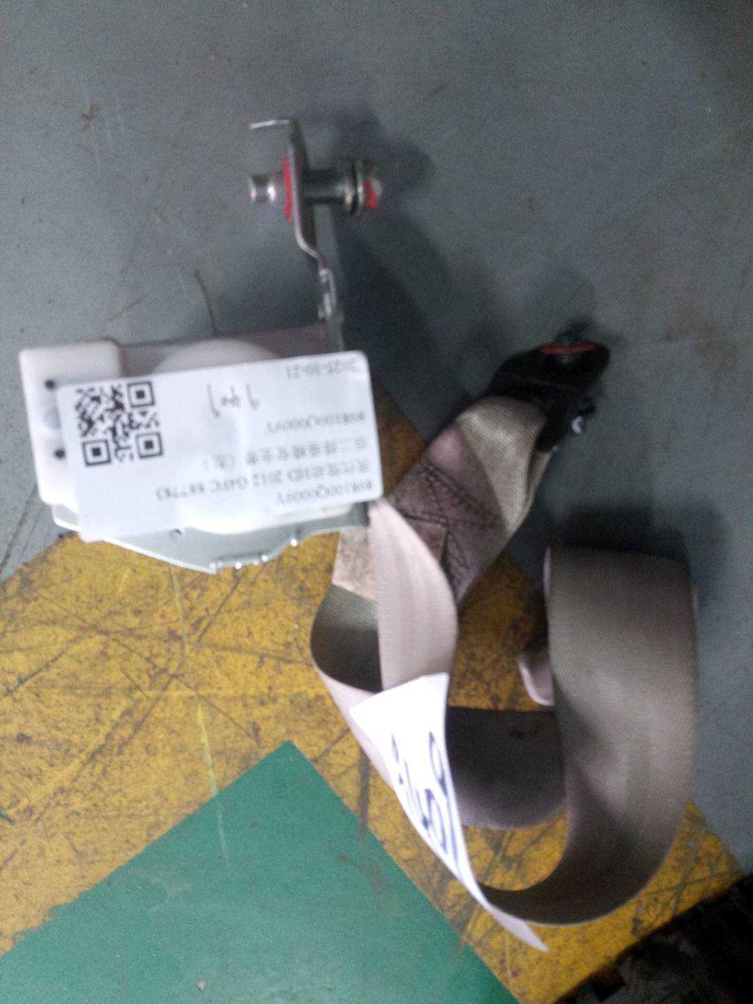 898100Q0009Y 后二排座椅安全带(左)