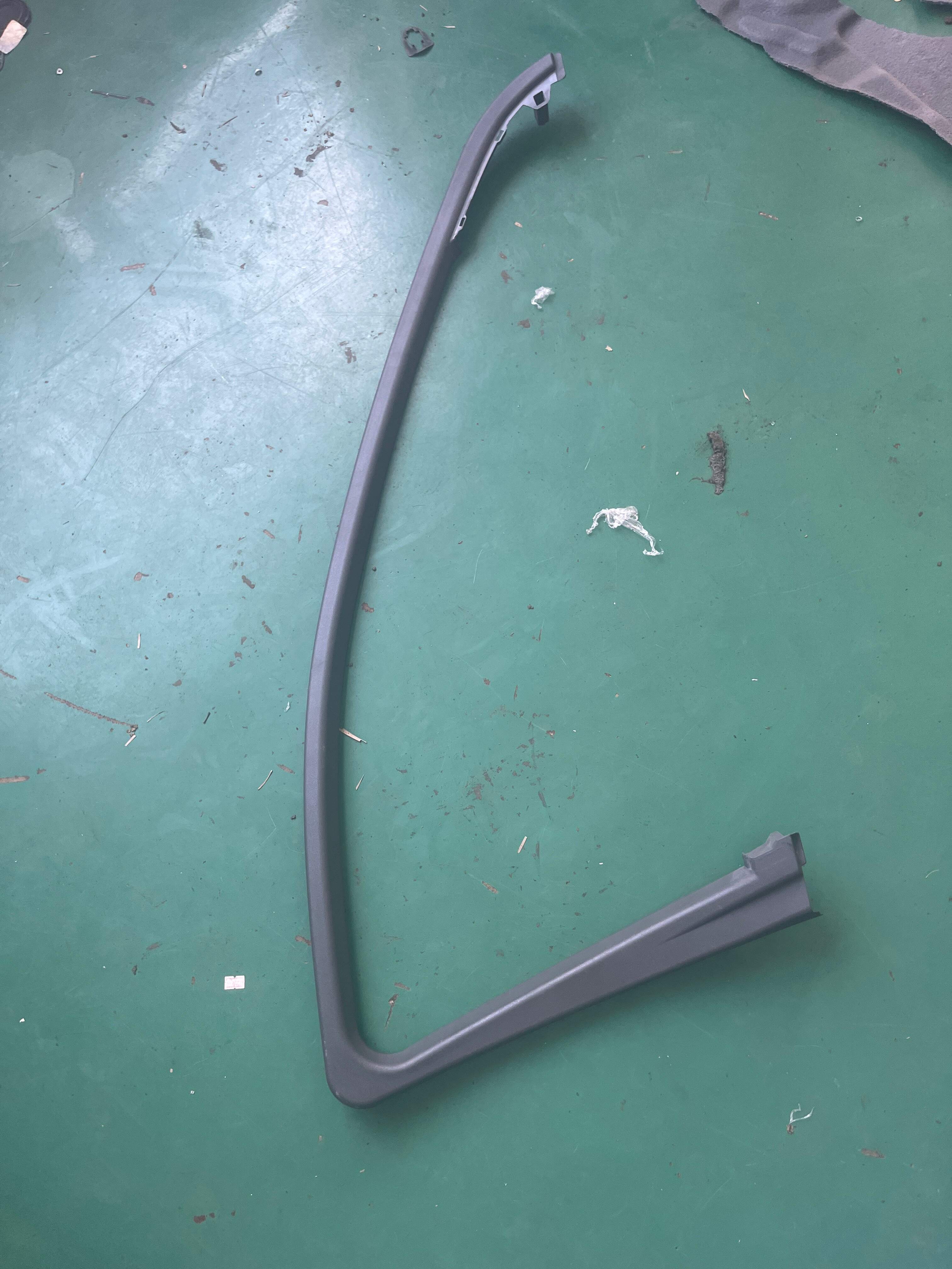 A22172501717J07 Front Door Window Frame, Left