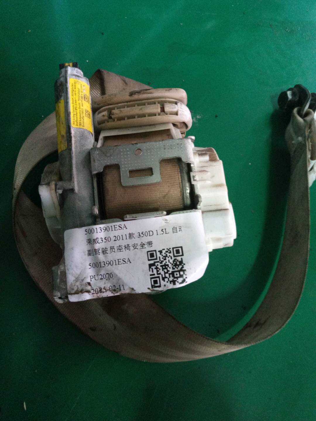 50013901ESA Passenger Seat Belt