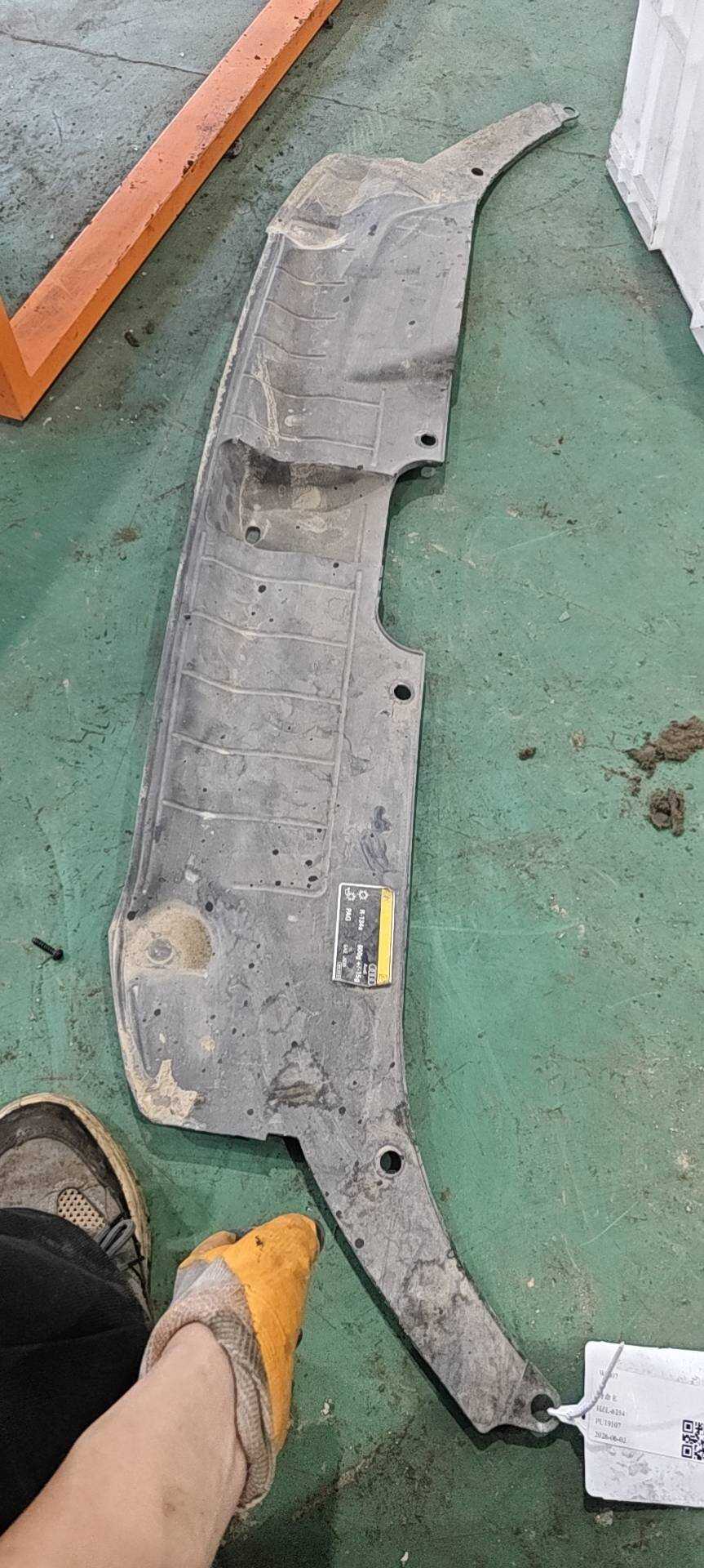 L8R0807081A Front Bumper Trim Panel, Upper