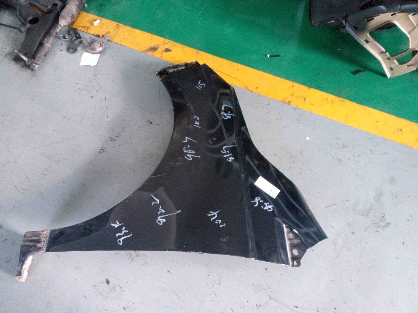 23968232P Front Fender, Left