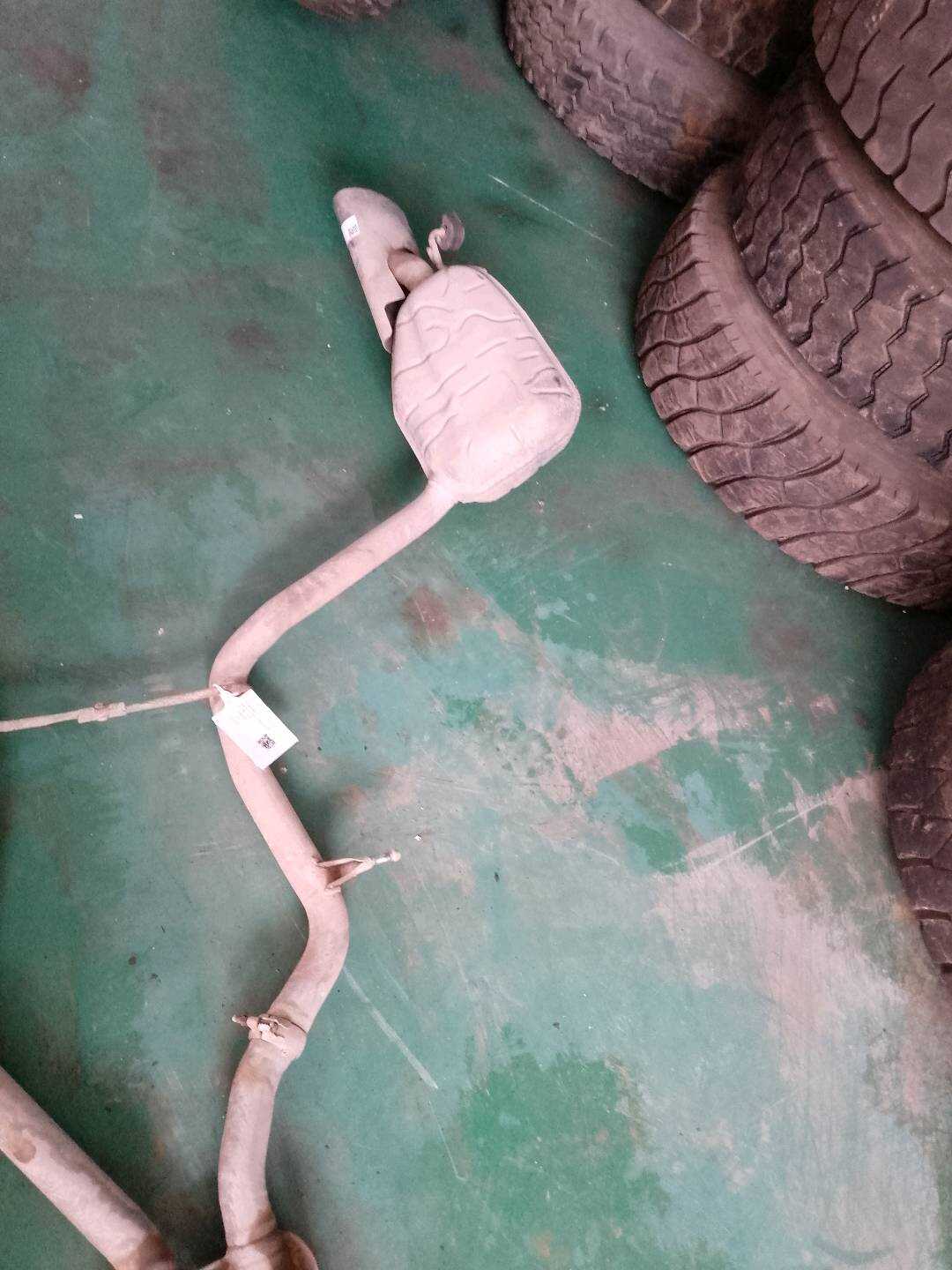 A2194903821 Exhaust Pipe, Rear Left