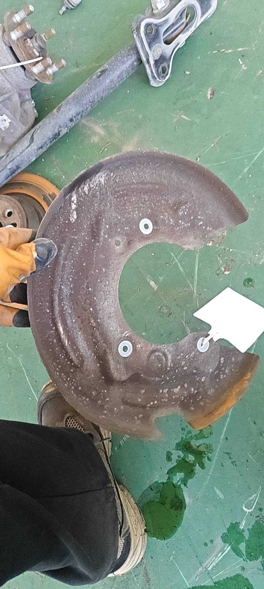 LR032822 Rear Brake Dust Shield, Left
