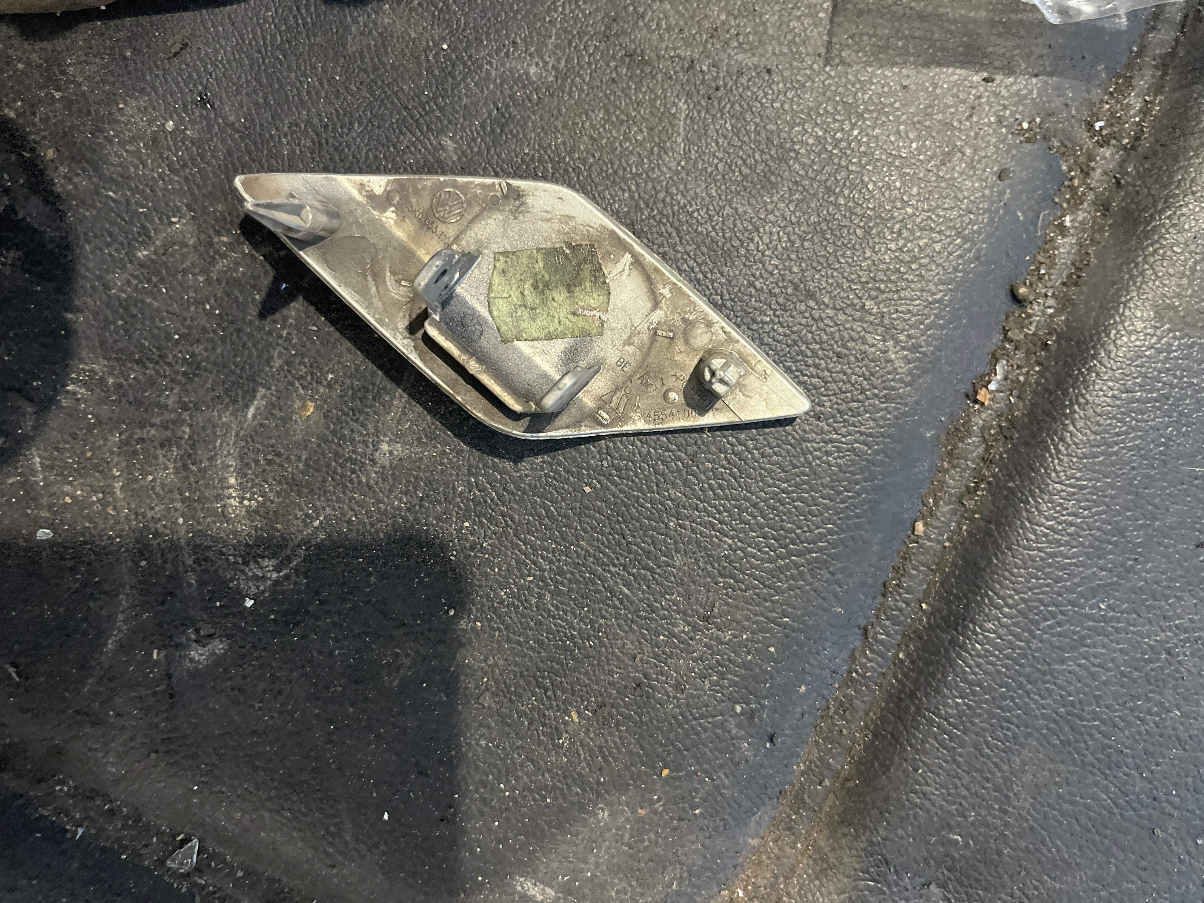 5K0955110C Front Headlight Washer Nozzle Cover, Right