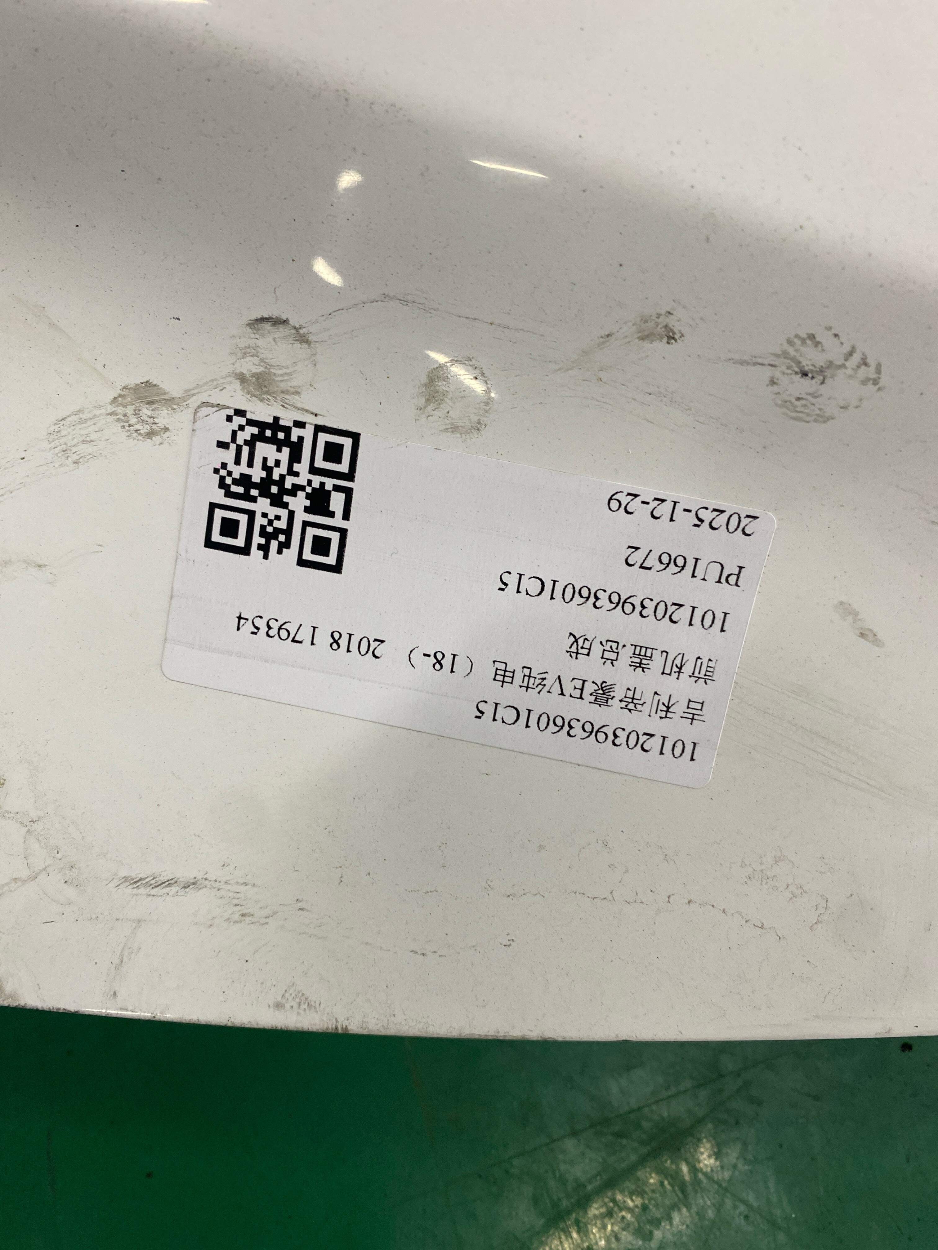101203963601C15 前机盖总成