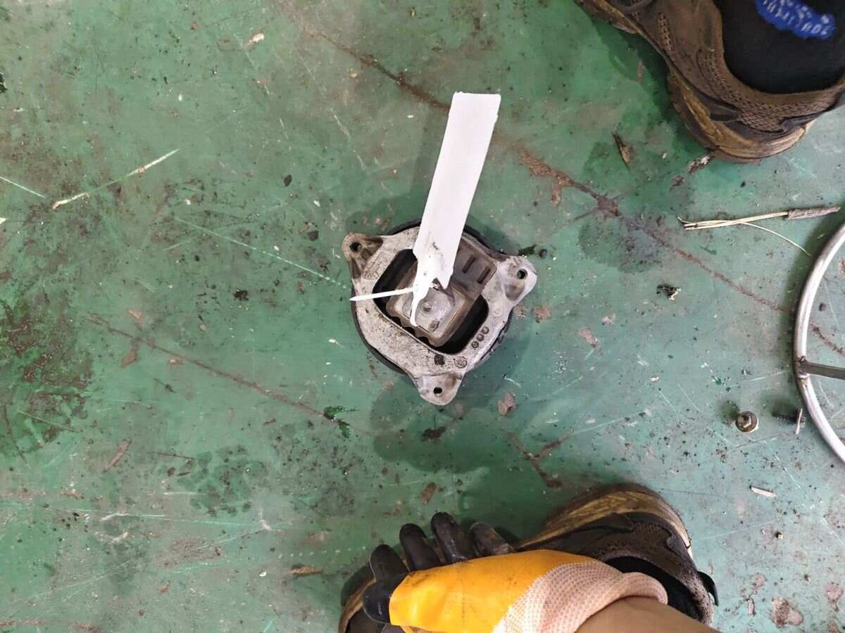 22116860487 Engine Mount Rubber, Left