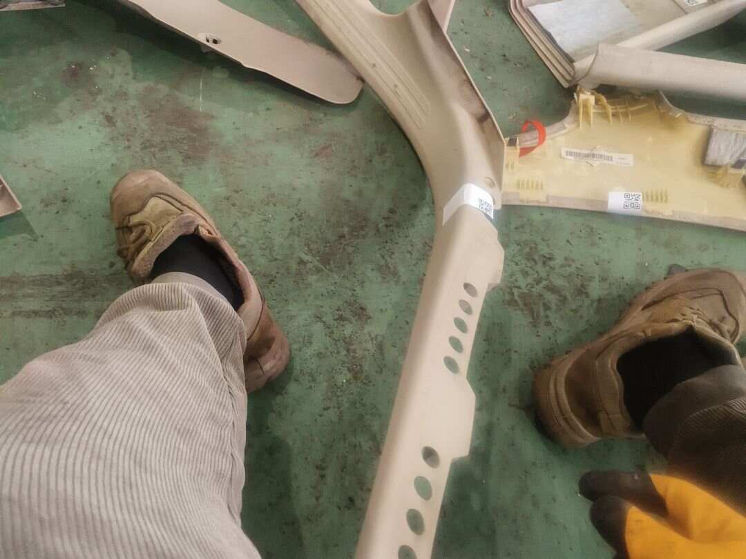 4FD867767 C-Pillar Inner Trim (Lower Left)