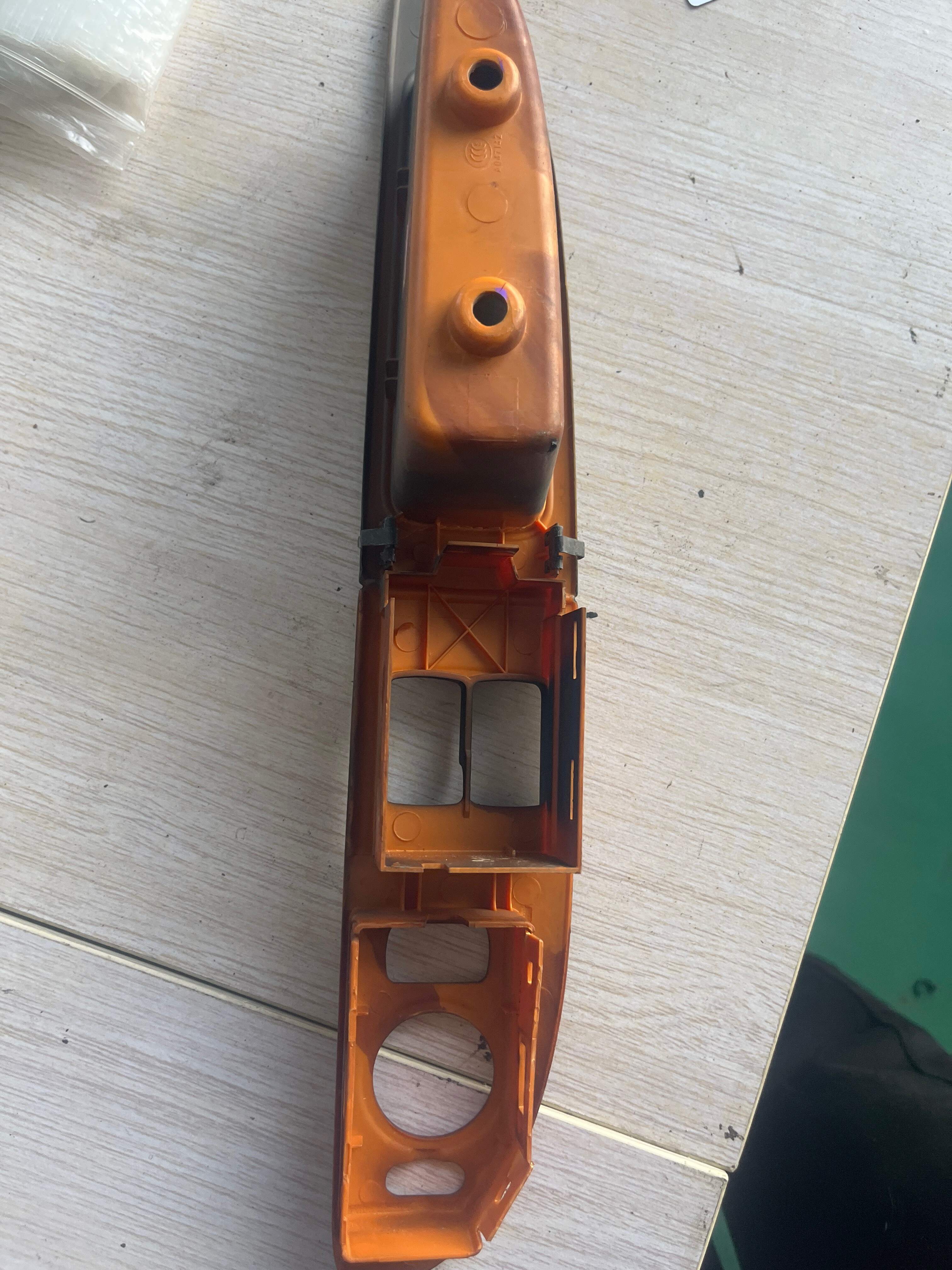 9042275 Front Door Window Switch Trim Panel, Left