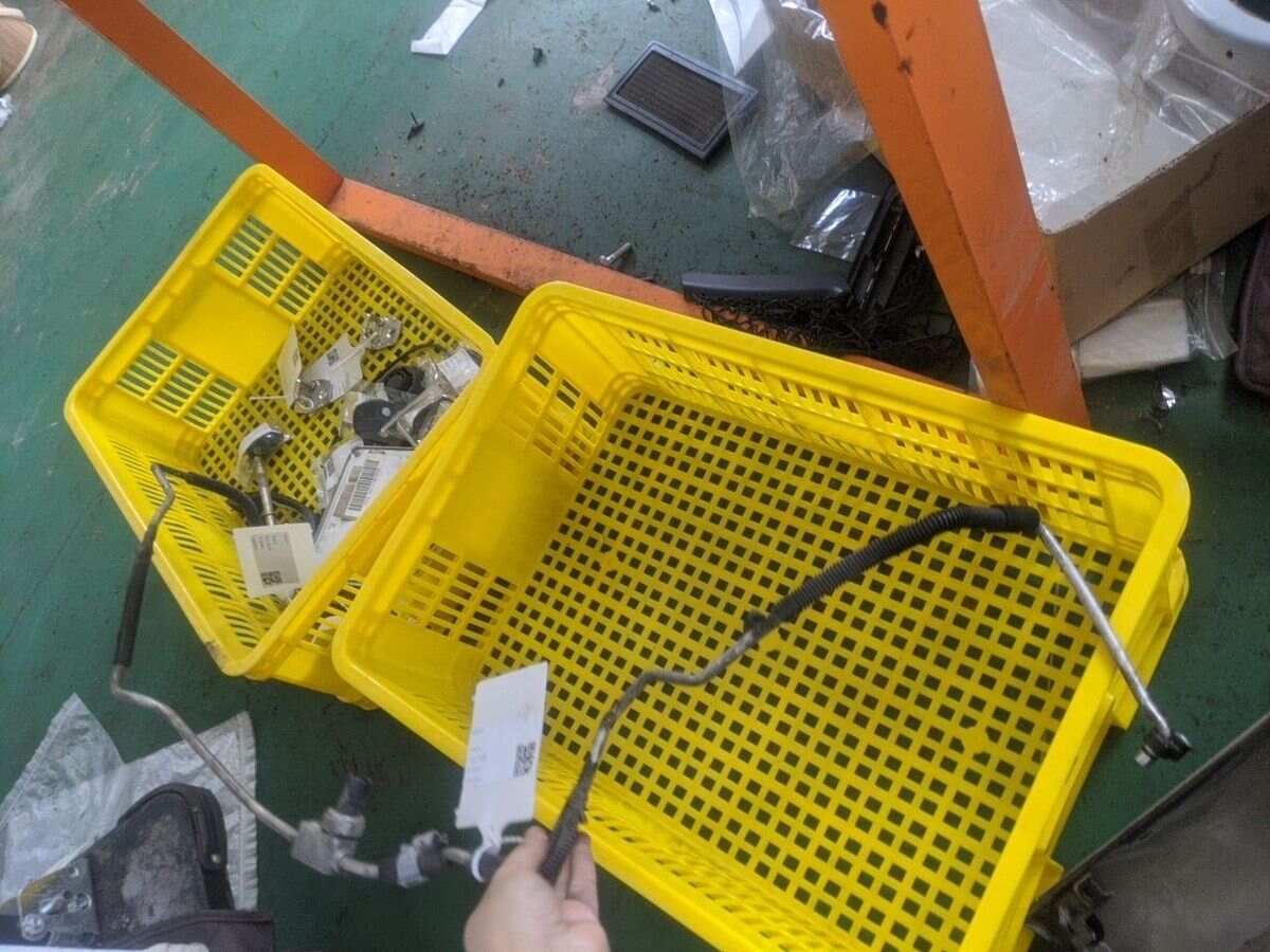 8871048350 空调管高低压组合双管(接蒸发器)