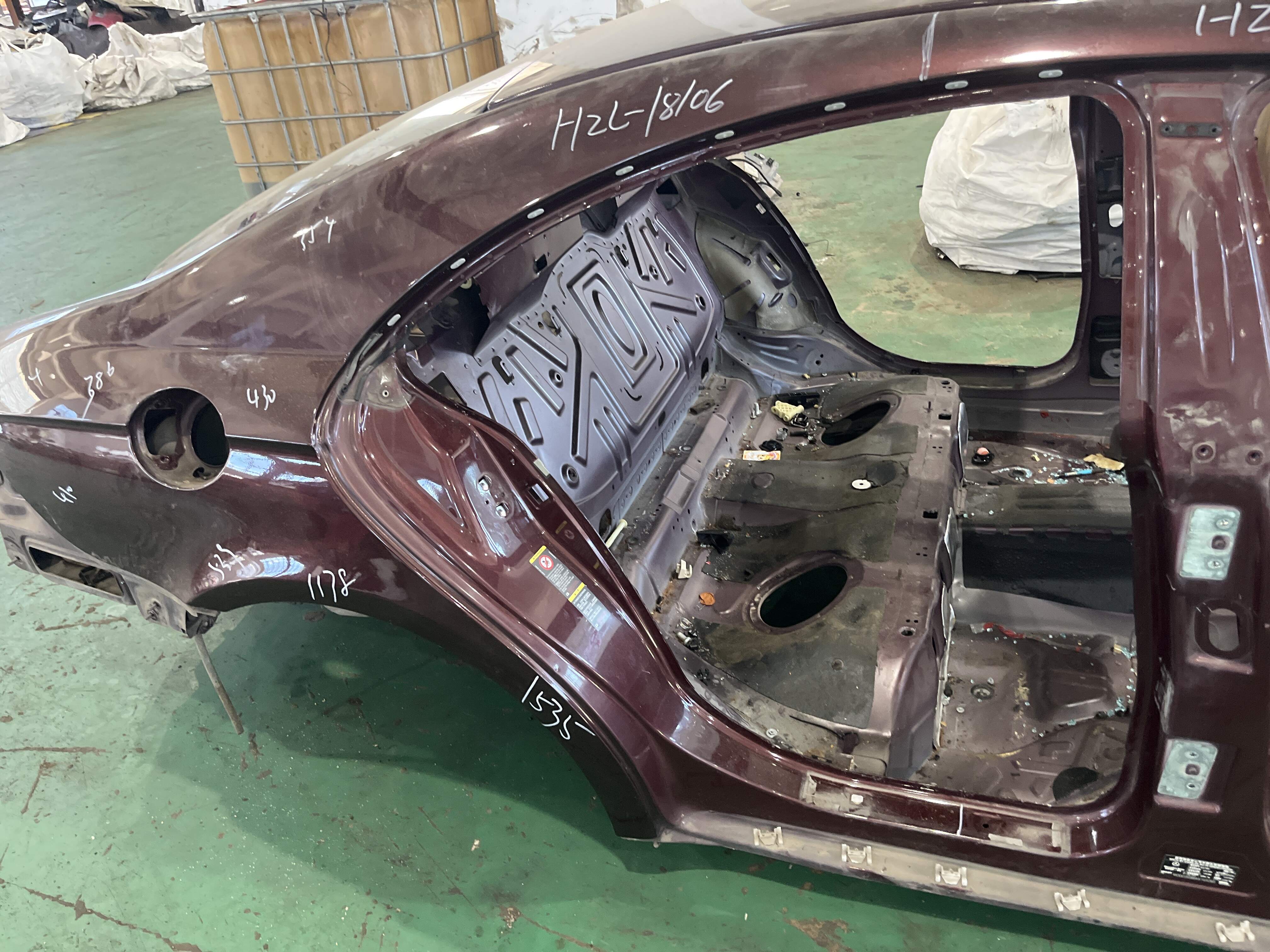 A2196300621 Rear Fender, Right