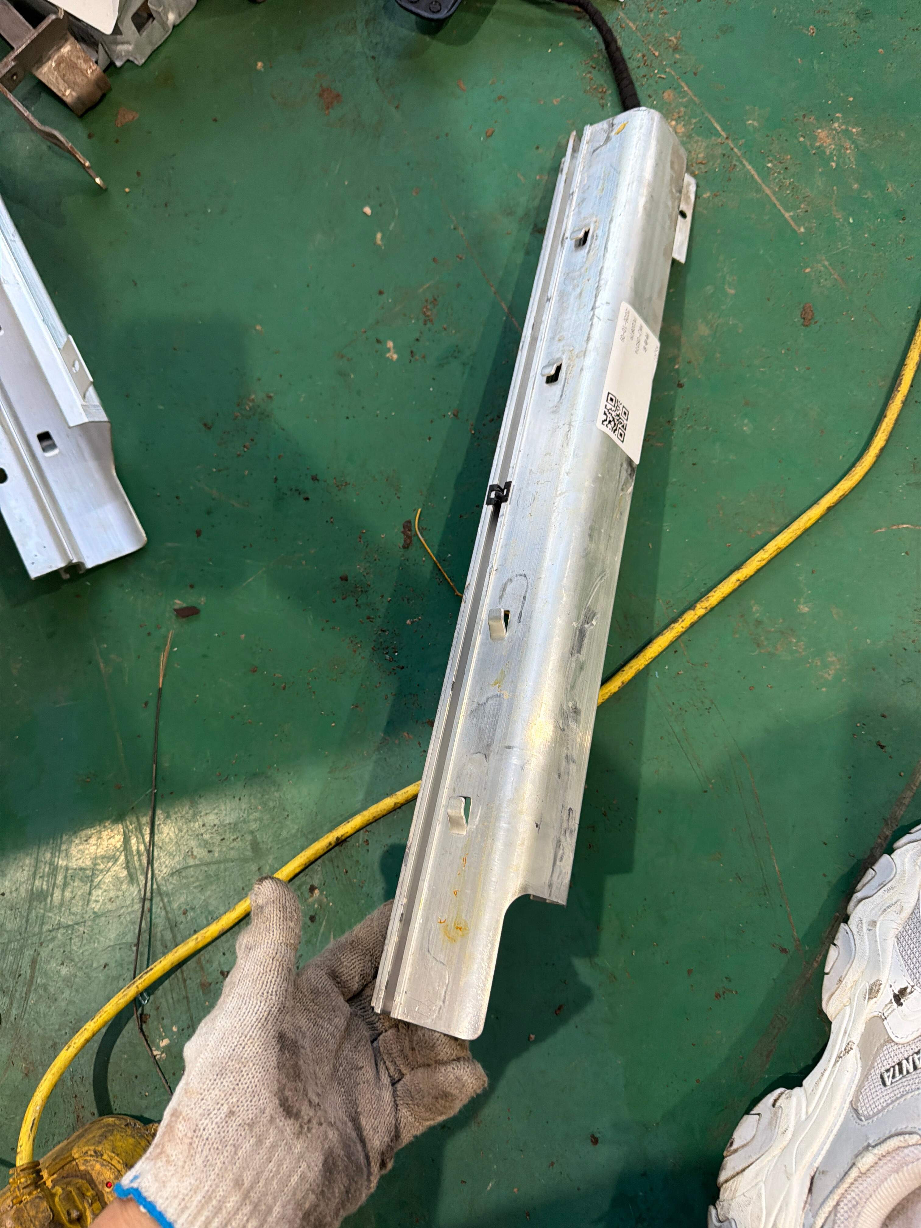 C2Z14293 Front Door Sill Reinforcement, Left