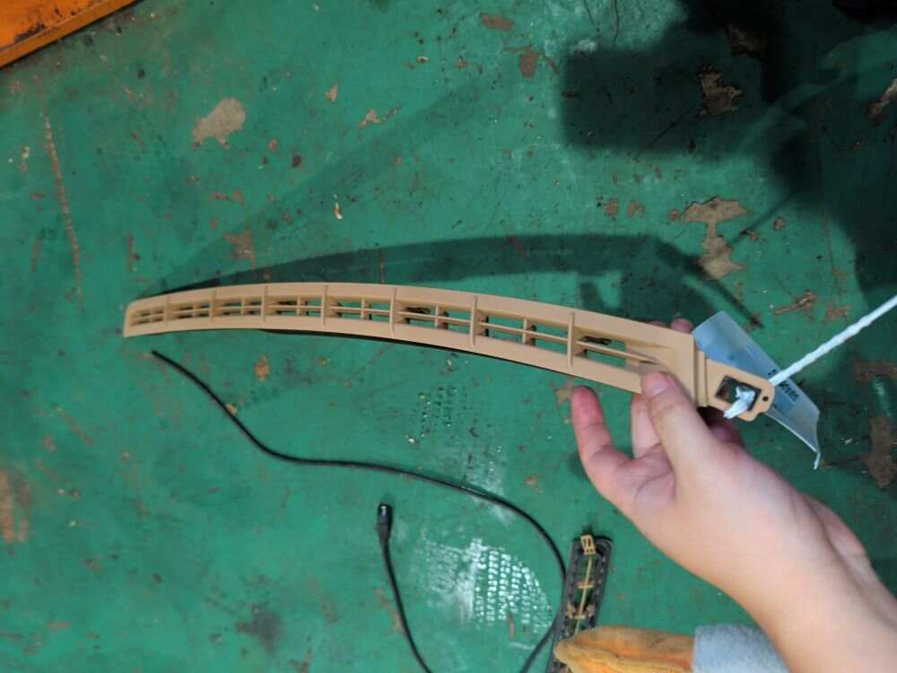 97055237600 Dashboard Front Defrost Grille, Right