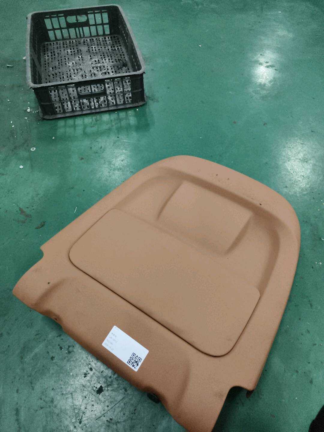 52107410111 Driver Seat Backrest Frame Cover
