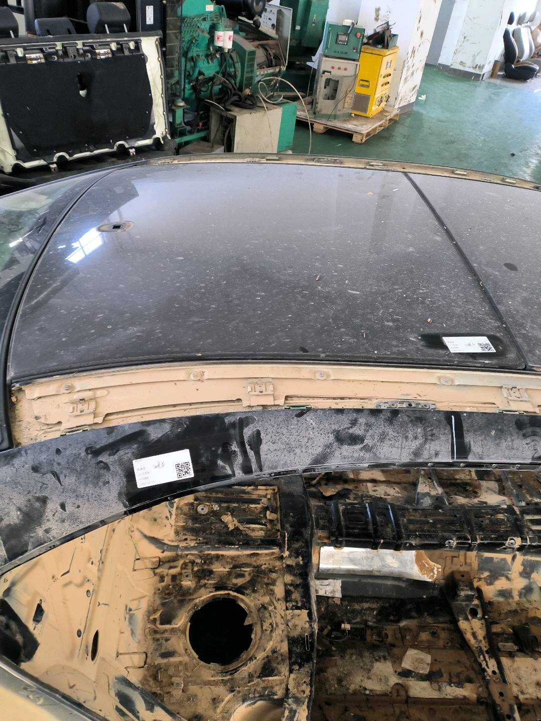 A2217801721 Sunroof Glass, Rear