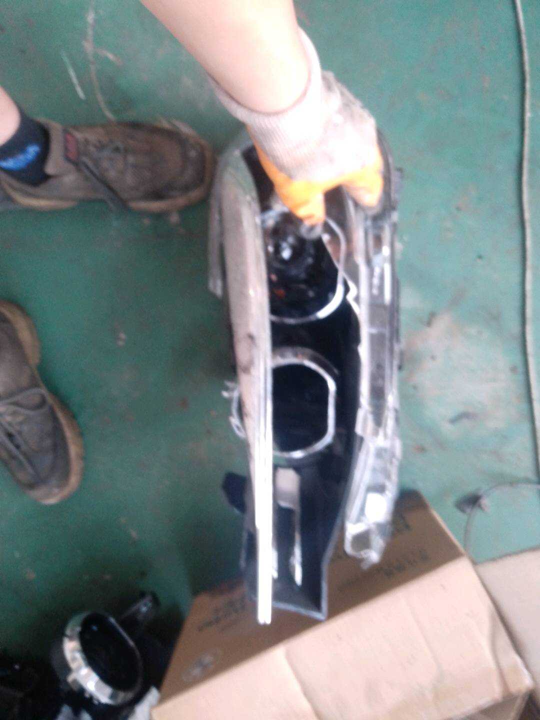 63117470413 Front Headlight Half Assembly, Left