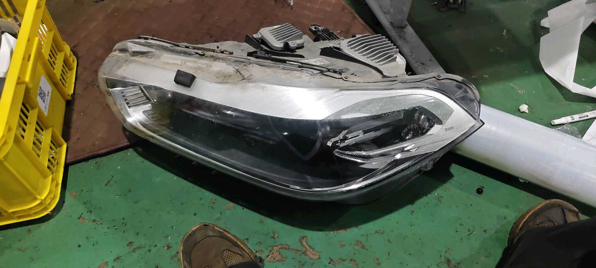 63117489229 Front Headlight Half Assembly, Left