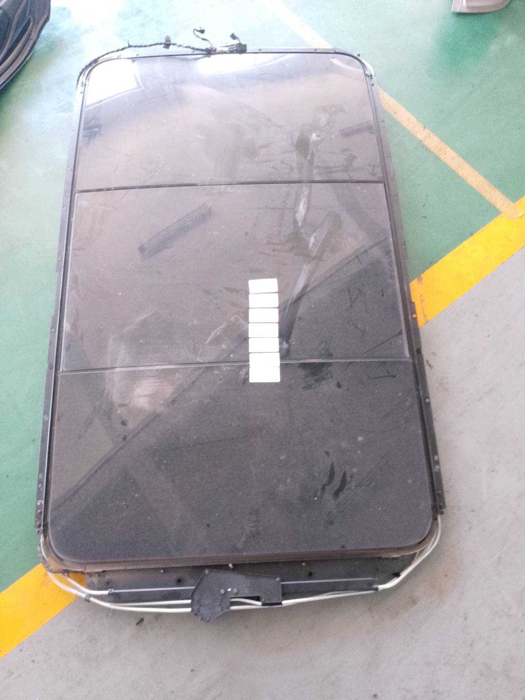 4L0877055D Sunroof Glass, Front
