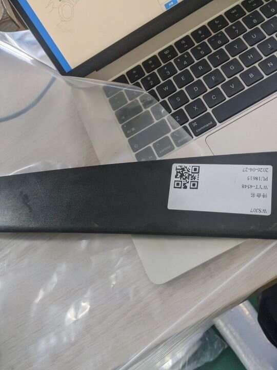 757610D010 Rear Door Window Frame Outer Trim, Front Right