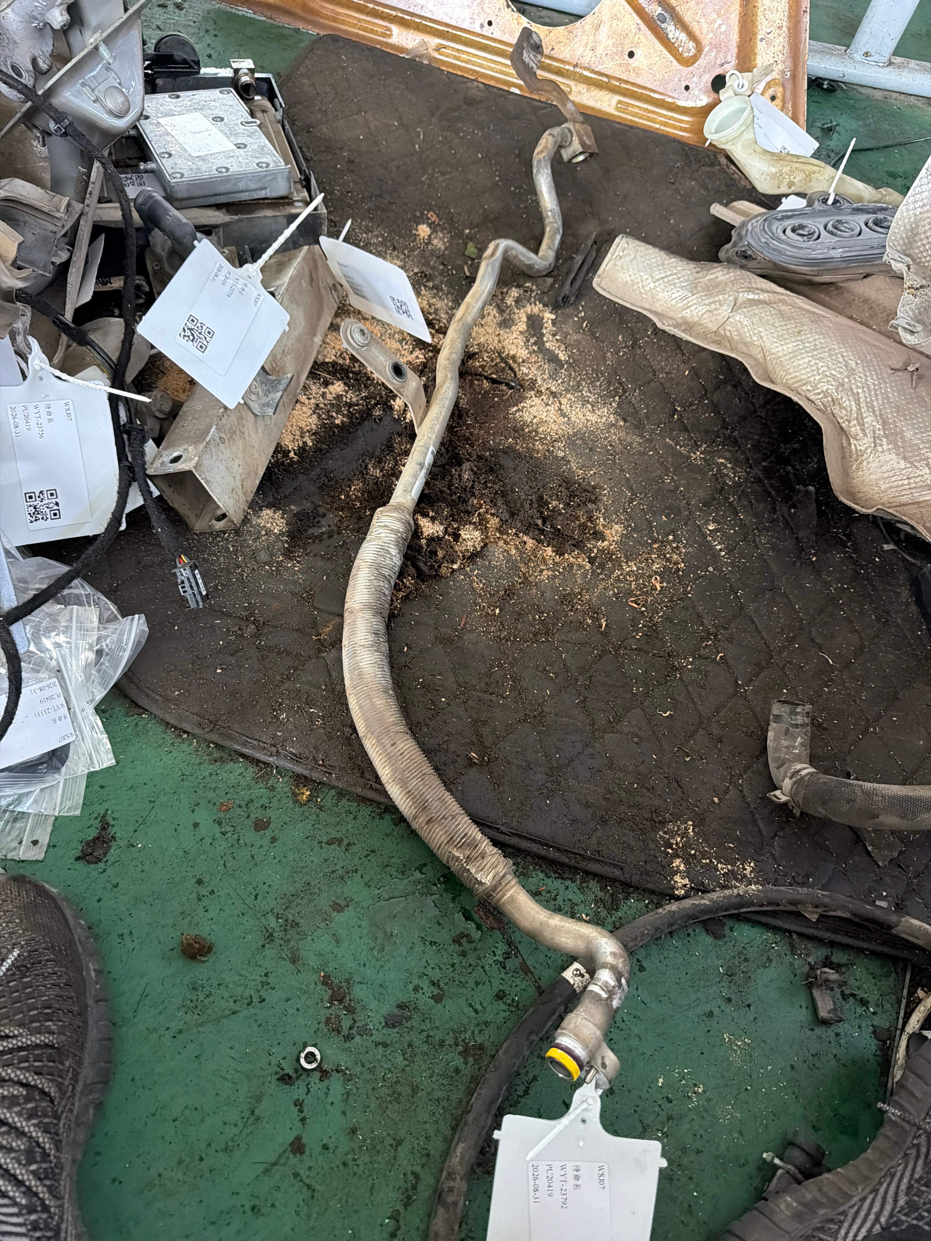 64539201925 空调管低压管(从蒸发器到空调泵)