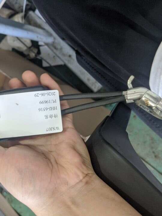 A2198600669 后座椅安全带扣（右）
